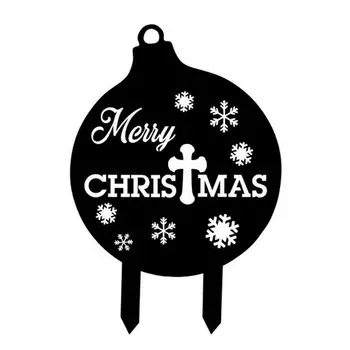 Vianočné Kovové Stĺpiky, Vonkajšie Vianočné Dekorácie Snehuliak Vklad: Trvanlivý A Odolný Proti Poveternostným Vplyvom Vonkajšie Vianočné Dekorácie Pre