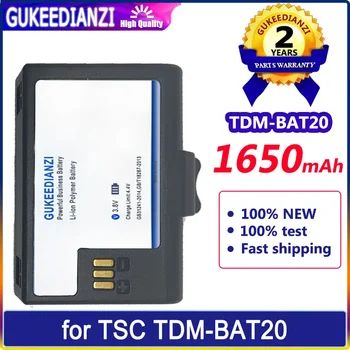 GUKEEDIANZI Batérie TDMBAT20 1650mAh pre TSC TDM-BAT20 kontakty batérie