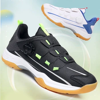 Nový Luxusný Bedminton Topánky Muži Ženy Bedminton Nosí Svetlo Hmotnosti Tenis Footwears Proti Sklzu Stolný Tenis Tenisky