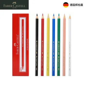 12pcs Faber Castell Olejové Farby, Ceruzky Nastaviť Jednu Farbu Kreslenie Skíc Ceruzka Farebné Školské potreby Colores Profesionales