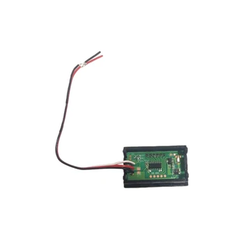 Digitálnych DC Voltmeter 0-100V Vysokú Presnosť LED Displej Napätie Meter Rozchod Automobilového Príslušenstva Zelená