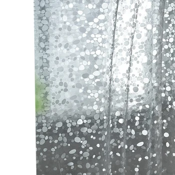 Transparentné Sprchový Záves, Obloženie, Štrkovitá Ľahké Plastové Kúpeľňa Sprchový Záves