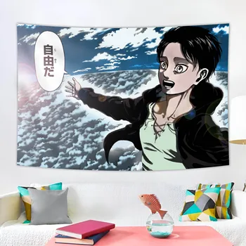 Zadarmo Gobelín Stene Visí Japonské Anime Ubytovni Pozadí Estetické Strany Miestnosti Dekorácie Spálňa