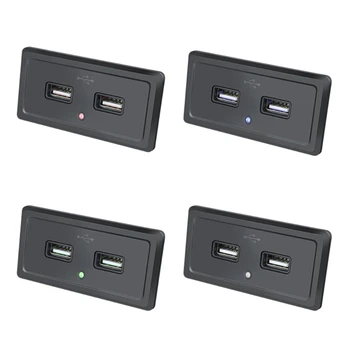 12-24V 3.1 USB Zásuvky Napájania Adaptérom, Nabíjanie Panel Mount pre Auto Lode K0AF