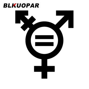 BLKUOPAR Transgender Rovnosť Symbol Auto Samolepky Poškriabaniu-Dôkaz opaľovací Krém Tvorivé Módne Osobnosti Originálne Auto Styling
