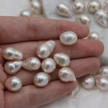 10-11 mm edison waterdrop voľné sladkovodné perly Barokový perly pre šperky robiť