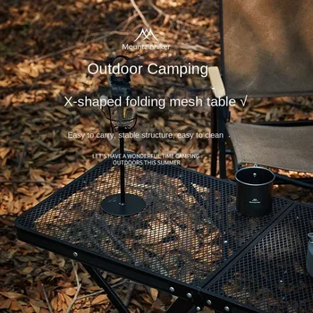 Outdoor Camping Nový X-type Čistý Stôl Rukoväť Tabuľka 90*40 Veľkosť Outdoor Camping Camping Tabuľka Nohu Výška môžu byť Upravené smerom Nahor