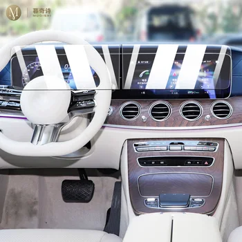 Pre Mercedes-Benz GLB X247 2020-2023 Interiéru Vozidla Centrum šetriča obrazovky konzoly kalenie skla film Proti poškriabaniu LCD displej Anti