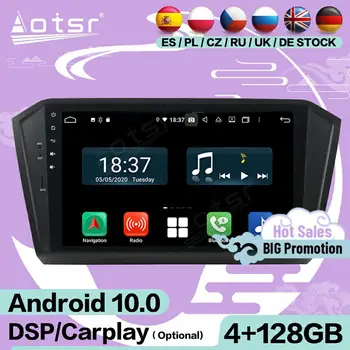 128G DSP Carplay Obrazovke Multimediálne Stereo Prehrávač Pre Android VW PASSAT 2015 2016 GPS Navigácie, Audio Rádio Prijímač, Vedúci Jednotky