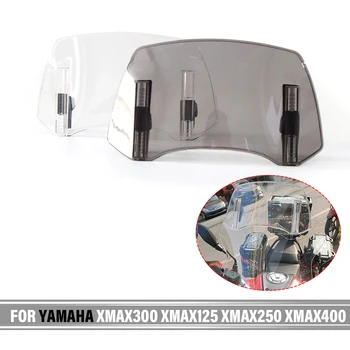 Motocykel čelné Sklo Rozšírenie Nastaviteľný Spojler Deflektor vhodné Pre Yamaha XMAX300 XMAX125 XMAX250 XMAX400 Čelné sklo Deflektor