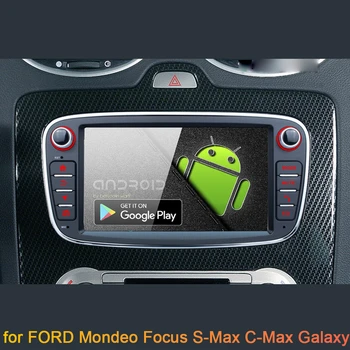 Pre Ford Focus S-Max, Mondeo 9 Galaxy, C-Max GPS Navigáciu Video spin ovládanie Auta Android CarPlay Rádio Multimediálny Prehrávač