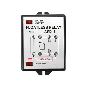 Tekutej Vody Level Control Senzor Prepínač Floatless Relé 8 Pin 220V AC AFR-1
