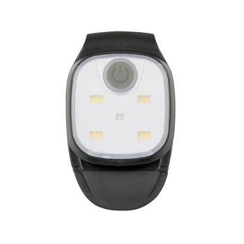 LED Klip Baterka 4 Svetelné Režimy USB Nabíjateľné Klip na Ľahké Bezpečnostné Upozornenie Beží Svetlo pre Noc Prechádzky