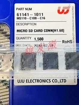 30pcs originálne nové MS110-C10B-C16 SD kartu, držiak TF čip držiak pamäťovej karty