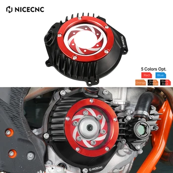 NiceCNC Motocykel Motor Transparentné Spojka Krytu Stráže Chránič Pre plyn PLYN ECF EXF MCF 250 350 2021-2023 KTM HUSQVARNA