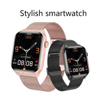 Hlasové Volanie Smartwatch Bluetooth Hovor Monitorovanie Zdravia Nepremokavé Oznámenia Asistent Smart Hodinky Pre Apple Android Telefónu