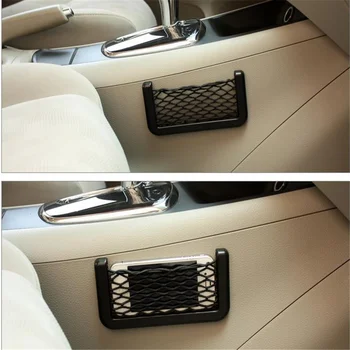 Auto dekorácie mobilný telefón skladovanie vrecko pre Mitsubishi Asx Outlander Lancer EX Pajero Evolution