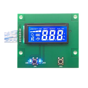 HTN 7 Kód Segmentového LCD Displeja UPS Solárnych Invertorov Sedem Segmentového LCD Displeja Modul