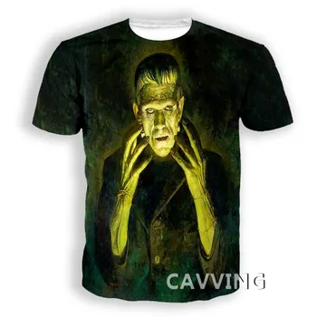 Nové Módne Žien/Mužov 3D Tlač Frankenstein Bežné T-shirts Hip Hop Tričká Harajuku Štýly Topy Oblečenie CT1