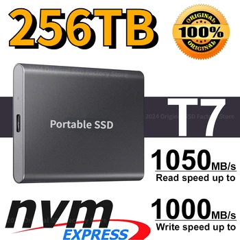 64TB T7 Prenosné SSD 500GB 1 TB 2TB Externý Disk Pevný Disk ssd (Solid State Disk USB 3.2 Gen 2 Kompatibilný SSD Pre Notebook Ploche PS5