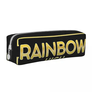 Rainbow Vysoké Bábiky Peračník Krásne Pero Box Vrece Dievčatá Chlapci Veľká Kapacita Študentov Školy, Kozmetické Ceruzky, Puzdro