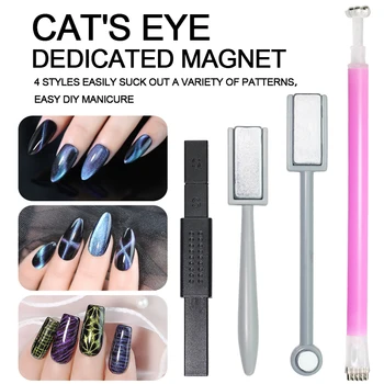 Cat Eye Magnet Stick Manikúra UV Gél Line Pásy Multi-function Magnet Rada Nechty 3D Efekt poľský Gél Nail Art, je určený Nástroj