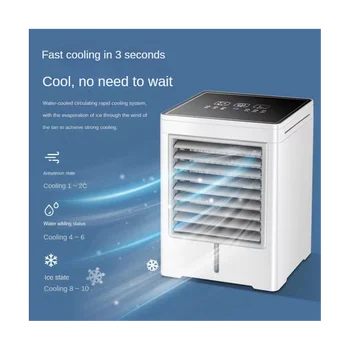 Prenosné Klimatizácie Ventilátor Vyparovaním Mini Chladič Vzduchu