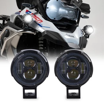 40w Motocykel LED Hmlové Svetlá Pre BMW R1200GS F800GS ADV Pre Yamaha MT07 MT09 Pre CRF1000L Africa Twin Pomocné Jazdy na Čítanie