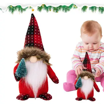 Vianočné Gnome Dekor Anonymný Rudolf Elf Dekoratívne Santa Dwaft Bábiky s Dlhými Fúzmi | Christmas Party Zdvorilosti na Gauč, Stôl