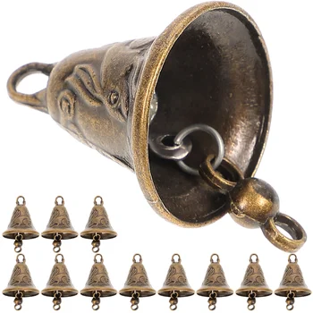 11 Ks Tibetskej Bell Vetra pre Vonkajšie Mosadz Vianočné Zvony a Zvonkohra Feng Shui Nechtíka lekárskeho