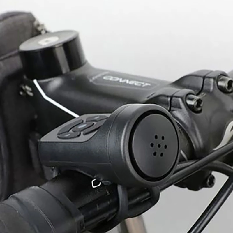 Požičovňa Horn Motocykel Elektrický Zvonček Horn 4 Režimy USB Nabíjateľné Horskej Ceste, jazda na Bicykli Proti krádeži Alarm Bike Bell Príslušenstvo