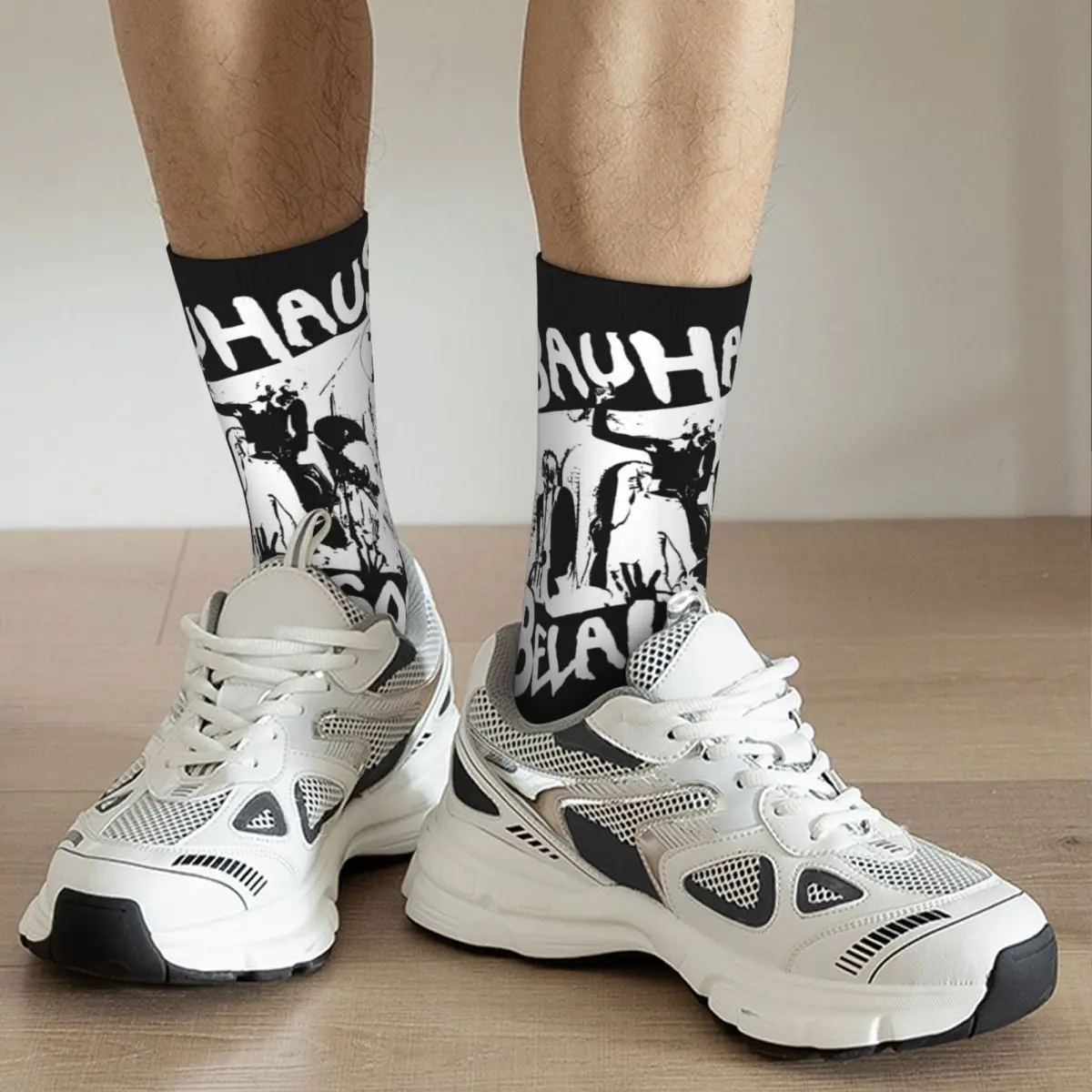 V zime Teplé Farebné Unisex Bauhaus Horor Bela Lugosi je Mŕtvy Ponožky Priedušná Skateboard Ponožky